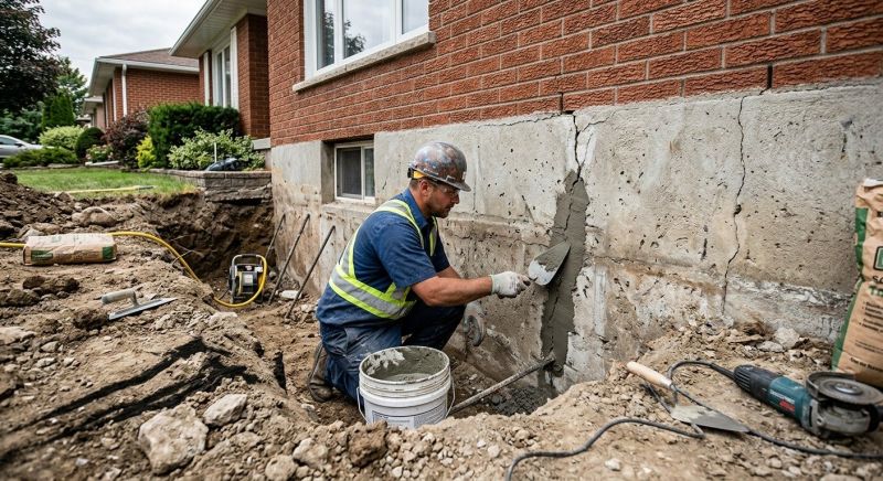 Basement Foundation Repair in Medfield, MA