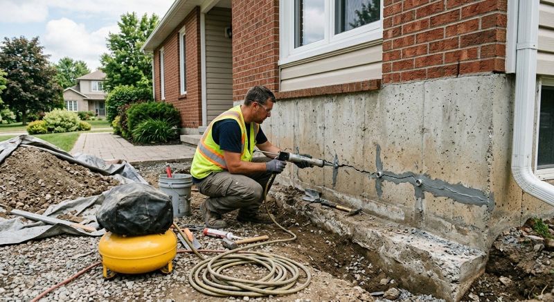 Basement Foundation Repair in Medford, MA