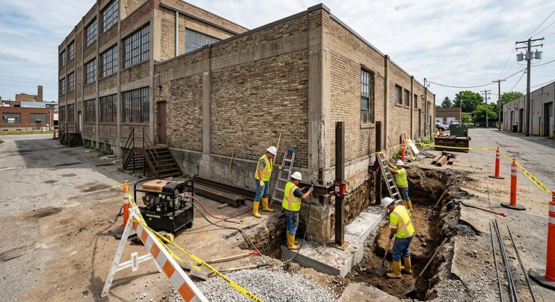 Building Foundation Repair in Essex County, MA