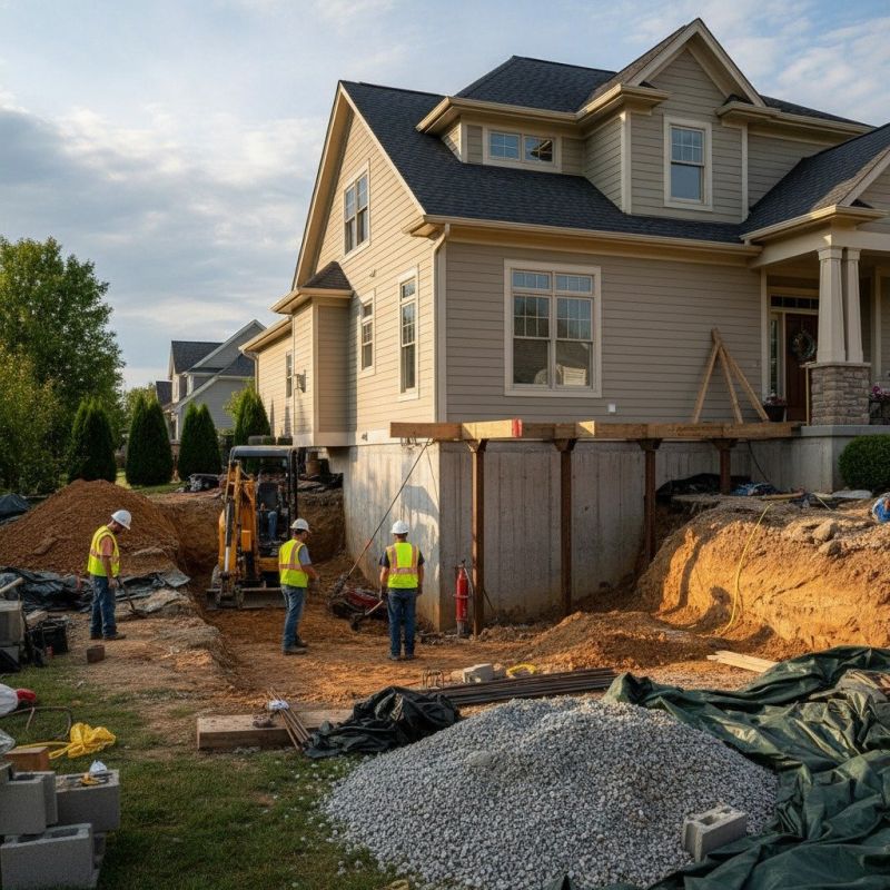 Building Foundation Repair in Mansfield, MA