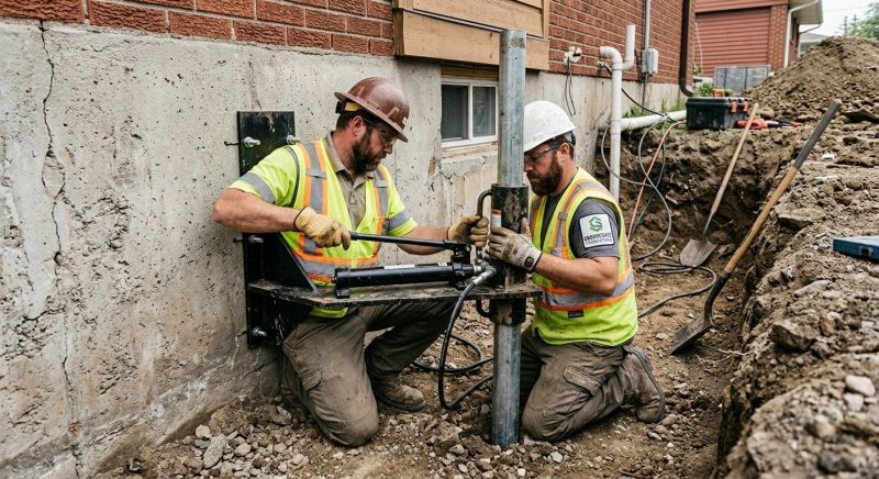 Concrete Foundation Leveling in Norwell, MA