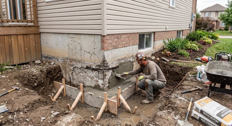 Concrete Foundation Repair in Beverly, MA