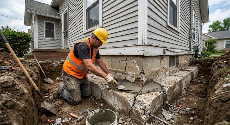 Concrete Foundation Repair in Cohasset, MA