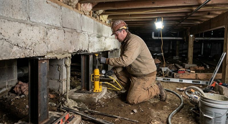 Crawlspace Foundation Repair in Saugus, MA