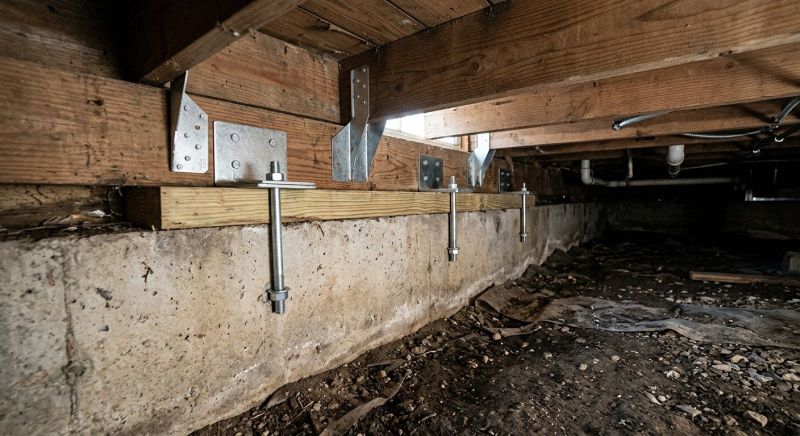 Crawlspace Structural Repair in Hingham, MA