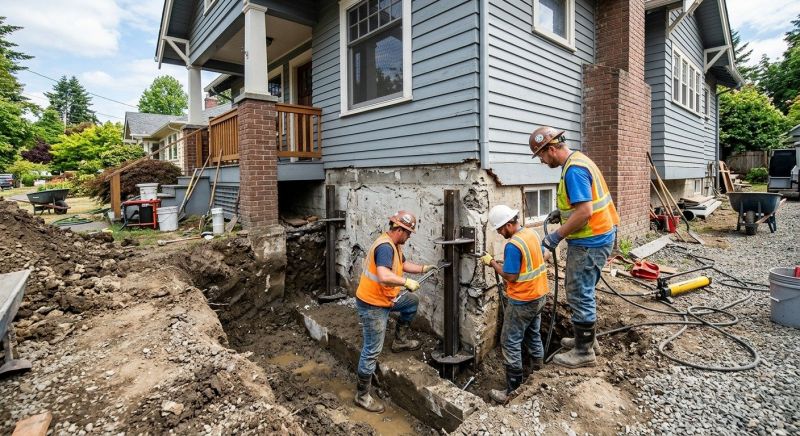 Foundation Damage Repair in Everett, MA