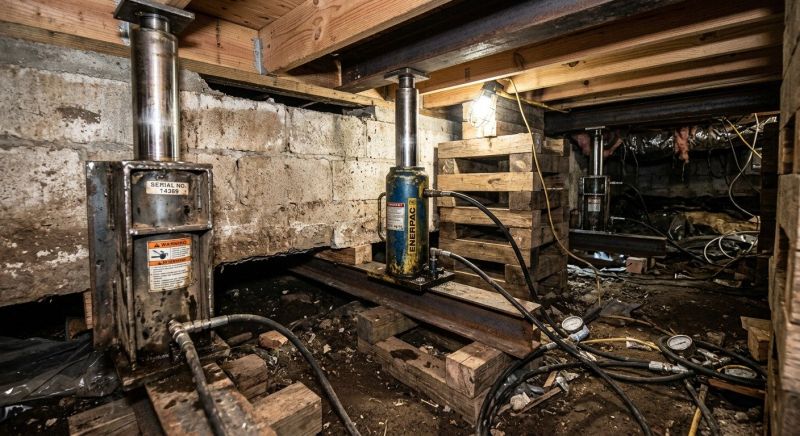 Foundation Jacking in Brockton, MA