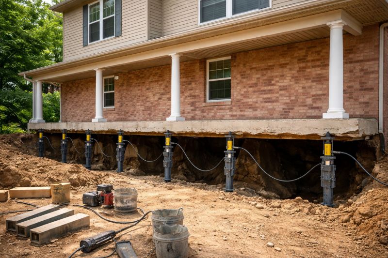 Foundation Jacking in East Walpole, MA