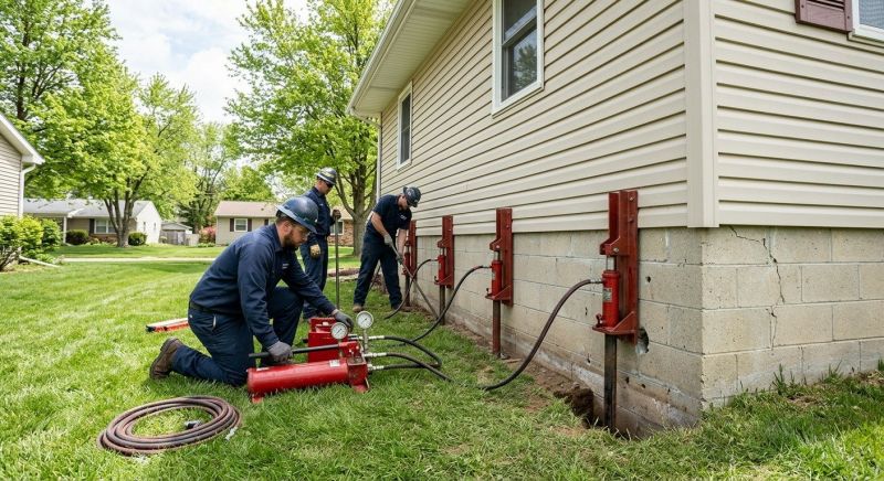 Foundation Jacking in Hanover, MA