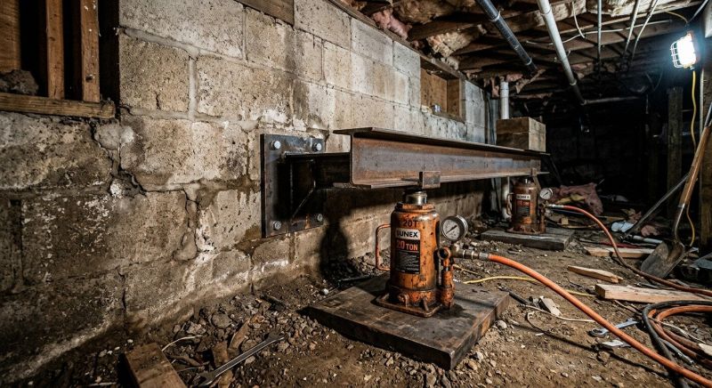 Foundation Jacking in Hanover, MA