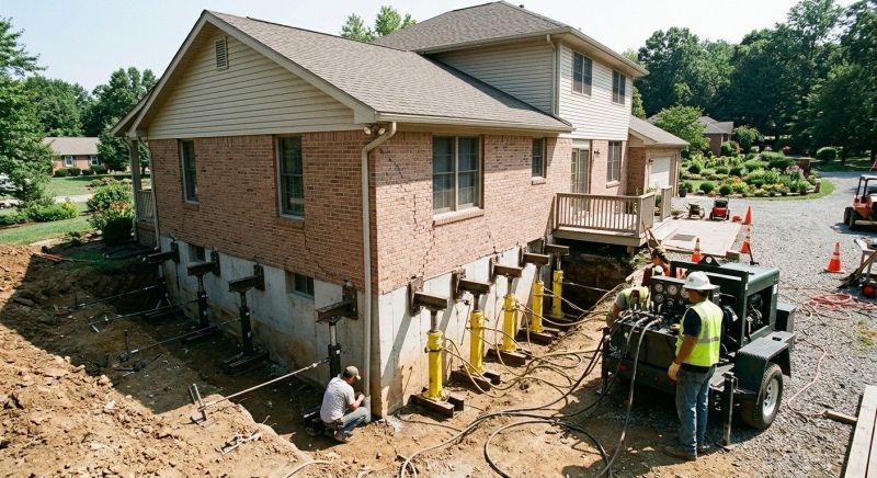 Foundation Jacking in Millis, MA