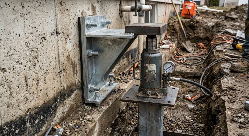Foundation Jacking in Taunton, MA