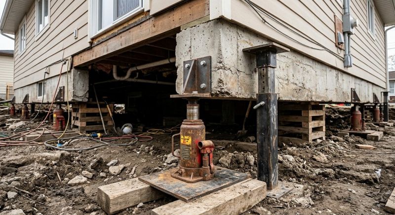 Foundation Lifting in Avon, MA