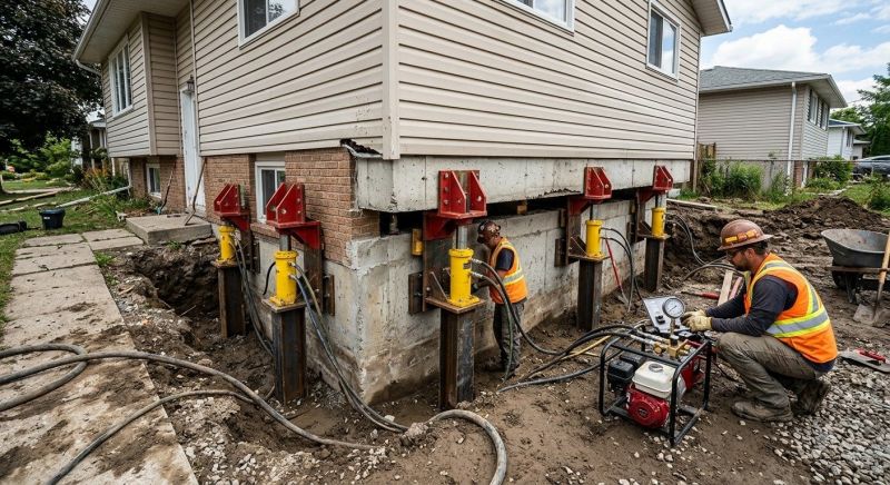 Foundation Lifting in Everett, MA