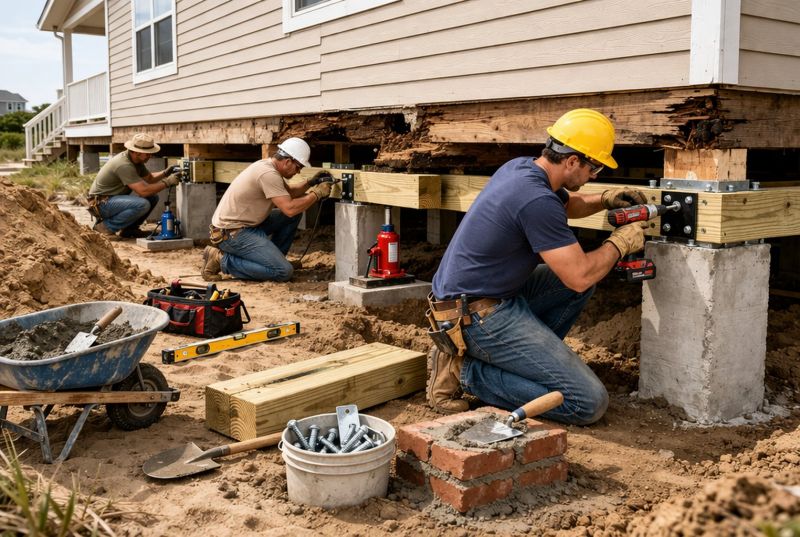 Foundation Raising in Hingham, MA