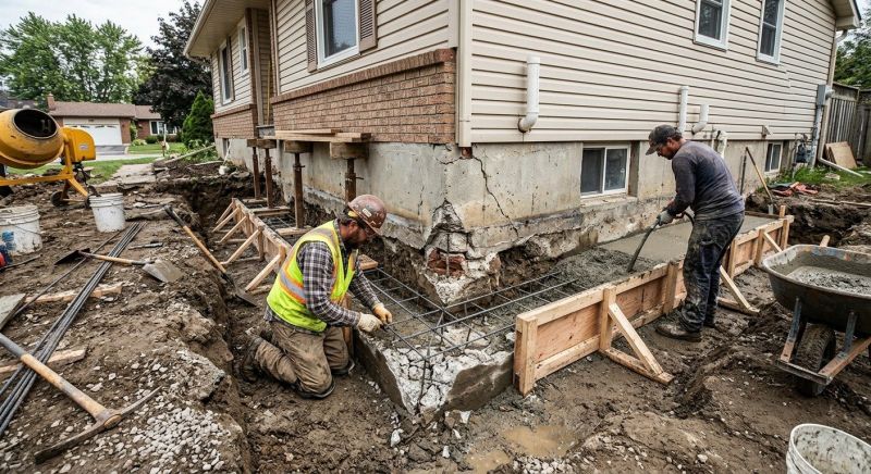 Foundation Repair in Natick, MA