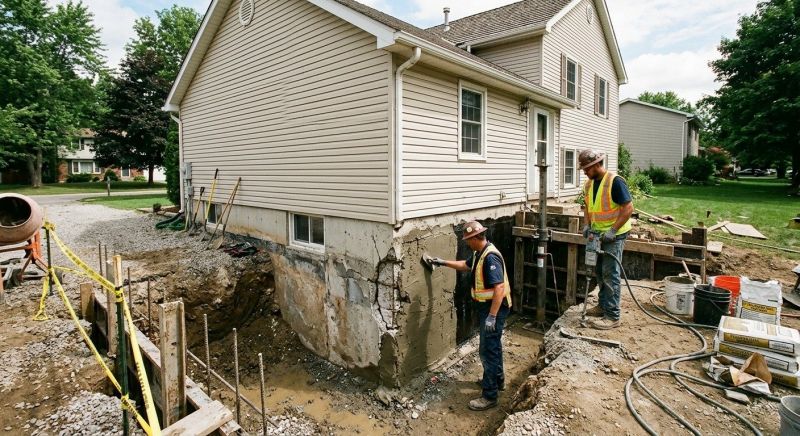 Foundation Restoration in Hingham, MA