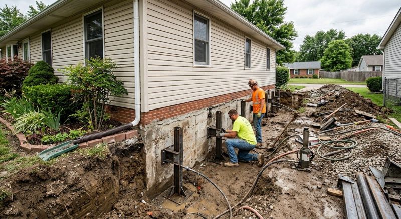 Foundation Stabilizing in Abington, MA