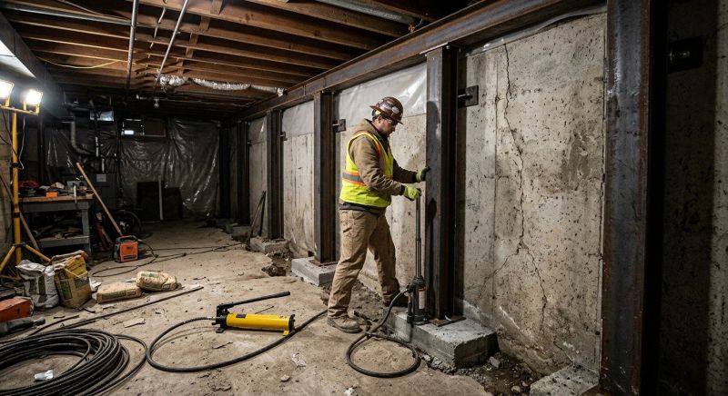 Foundation Stabilizing in Boston, MA