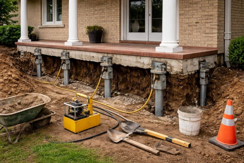 Foundation Stabilizing in Braintree, MA