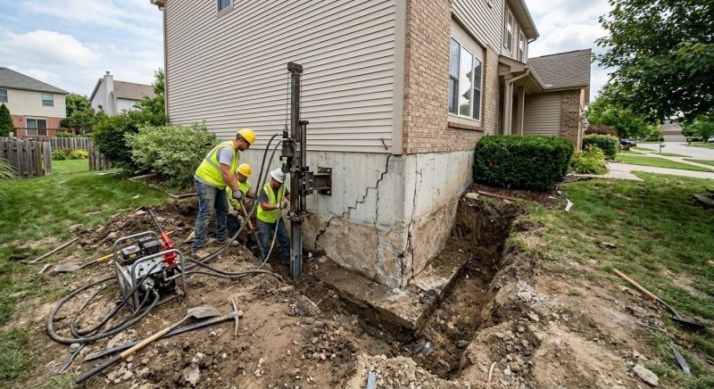 Foundation Stabilizing in Hull, MA