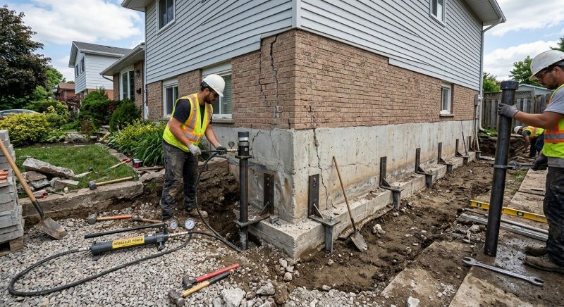 Foundation Stabilizing in Middlesex County, MA