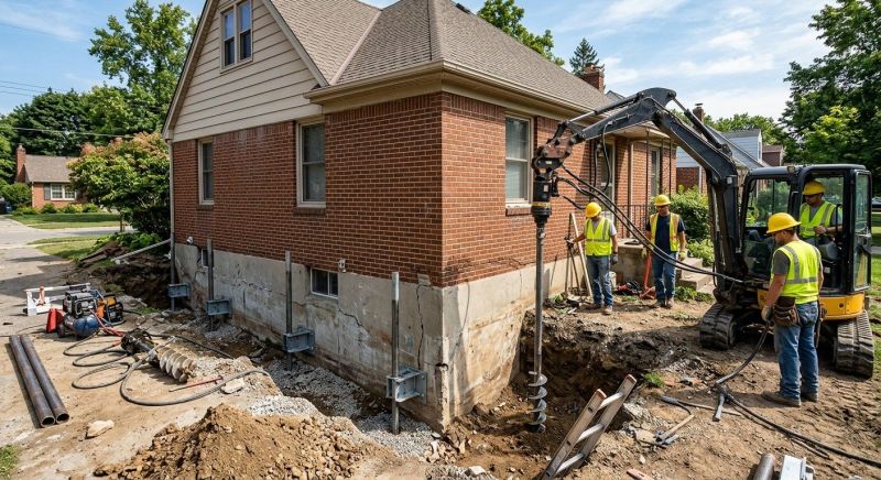 Foundation Stabilizing in West Roxbury, MA