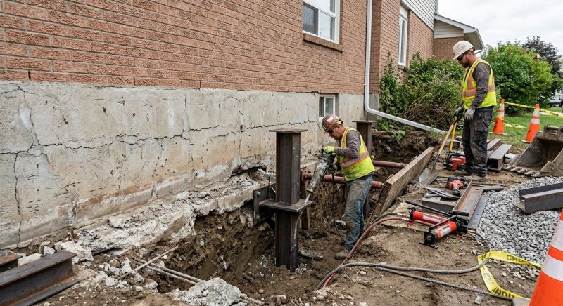 Foundation Structural Repair in Mansfield, MA
