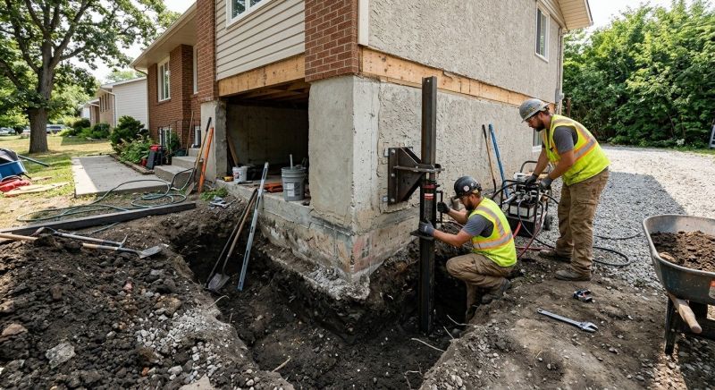 Foundation Structural Repair in Weymouth, MA