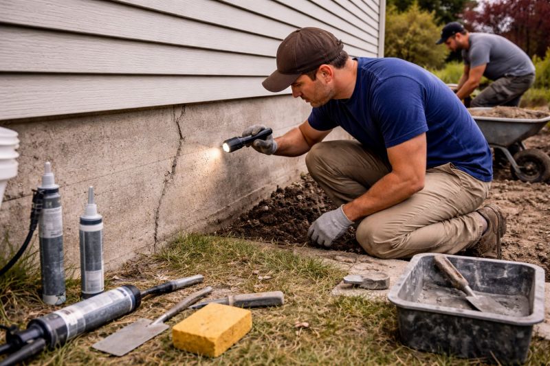 Home Foundation Repair in East Bridgewater, MA