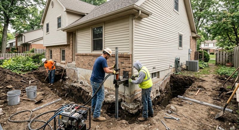 Home Foundation Repair in Hull, MA