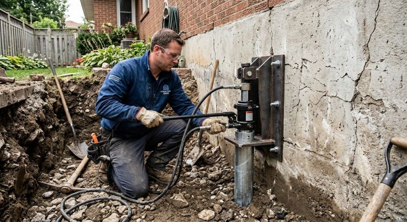 House Foundation Leveling in Hingham, MA