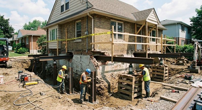 House Foundation Repair in Bristol County, MA