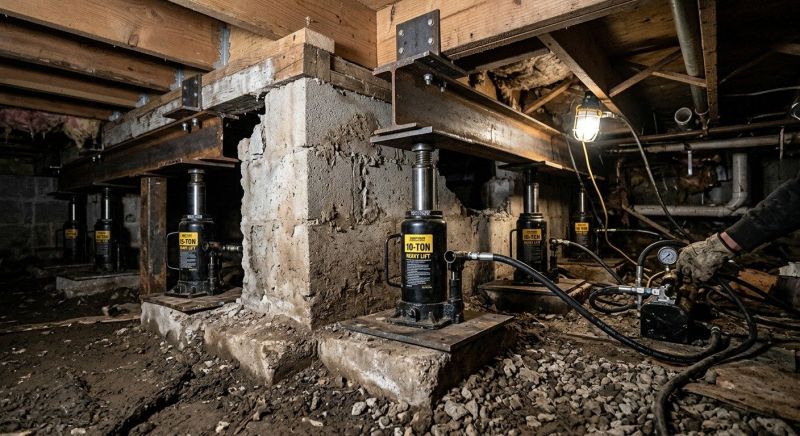 House Leveling in Hanover, MA
