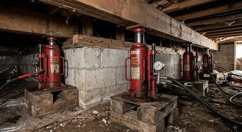 House Settling Repair in Hingham, MA