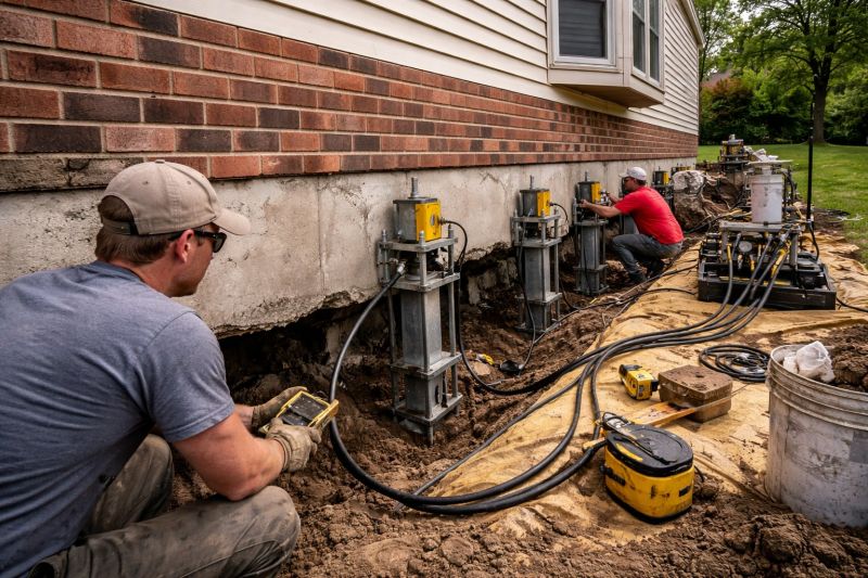 Settling Foundation Service in Danvers, MA