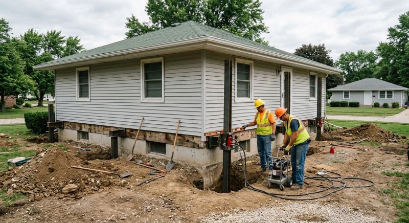 Settling Foundation Service in Danvers, MA