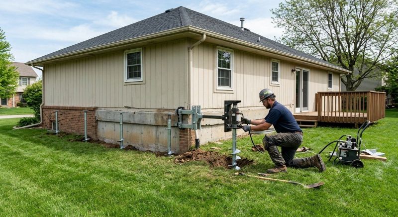 Settling Foundation Service in Halifax, MA