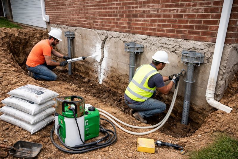 Structural Foundation Repair in Brookline, MA