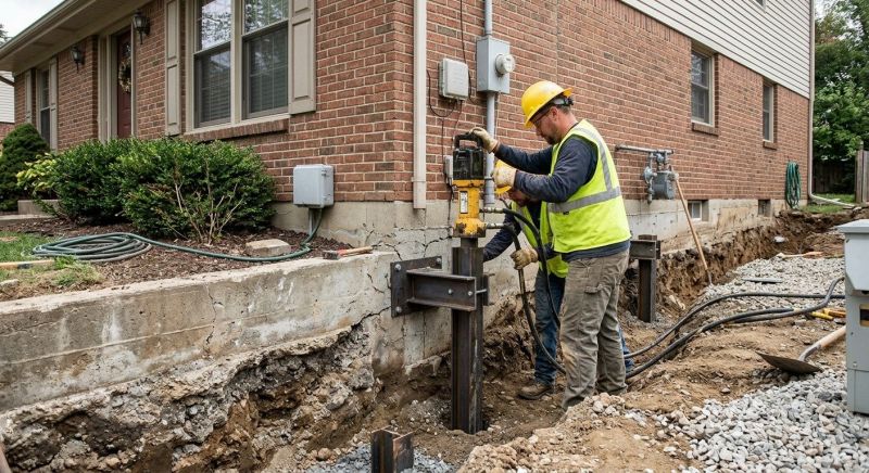 Structural Foundation Repair in Holbrook, MA