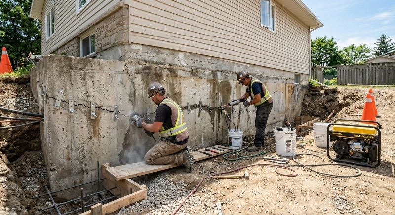 Structural Foundation Repair in Marshfield, MA