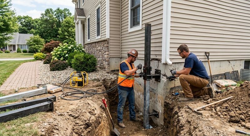 Structural Foundation Repair in Waltham, MA